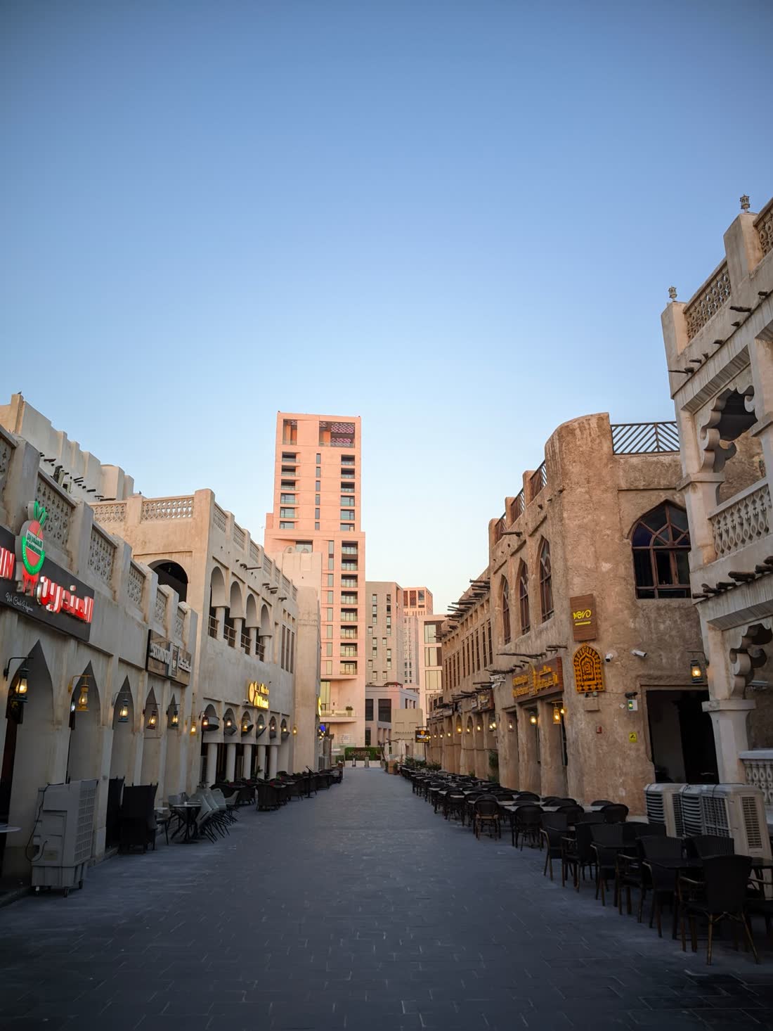 Heritage streets of old Doha